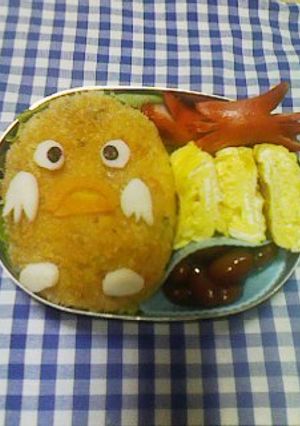 ★キャラ弁　ウルトラマン　ピグモン★-レシピのメイン写真