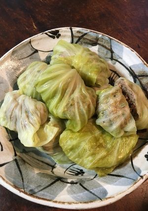 中華餡のキャベシュー-レシピのメイン写真