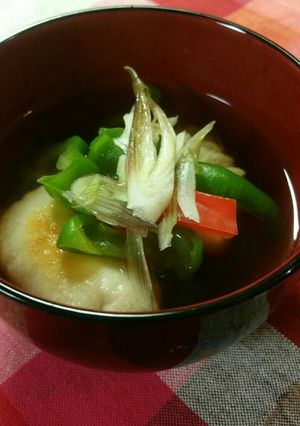 夏野菜お雑煮-レシピのメイン写真
