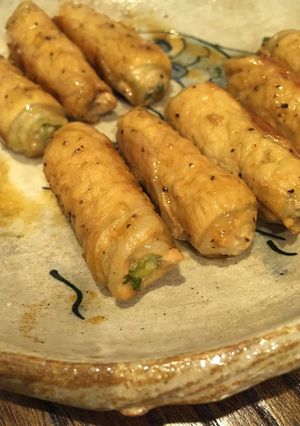 オクラと新生姜の豚肉巻-レシピのメイン写真