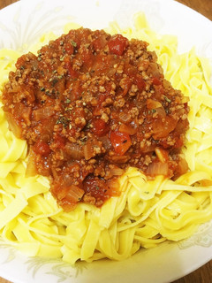 ミートソーススパゲッティ-レシピのメイン写真