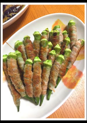 大量消費やおもてなしにも♪オクラの肉巻き-レシピのメイン写真