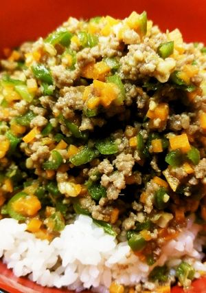 野菜嫌い克服☆ご飯が止まらん甘辛肉味噌☆-レシピのメイン写真