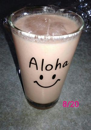 ♥モモバナナｷｰｳｨイチゴスムージー♥♥-レシピのメイン写真