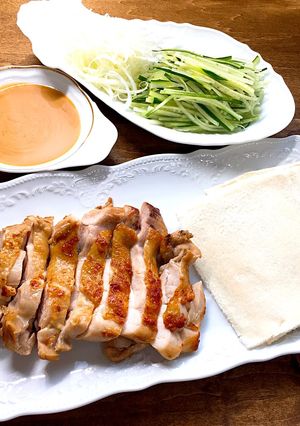 ハニーオイマヨタレde北京ダック風-レシピのメイン写真