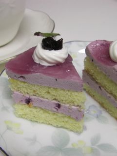 ブルーベリームースケーキ-レシピのメイン写真