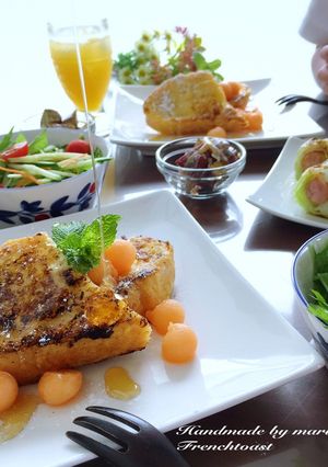 ふわふわん♪フレンチトースト-レシピのメイン写真