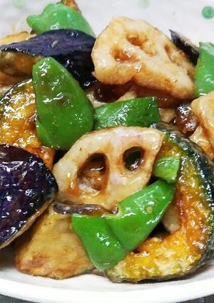 夏野菜たっぷり☆甘酢炒め-レシピのメイン写真