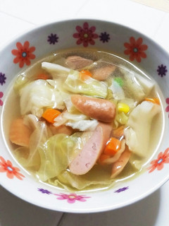 余った野菜でレンジで簡単‼ポトフ-レシピのメイン写真