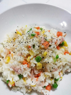 レンジで簡単‼ 本格 濃厚チーズリゾット-レシピのメイン写真
