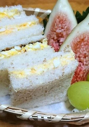 和風タマゴサンド★4種-レシピのメイン写真