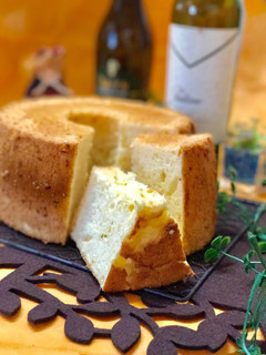 そうめんかぼちゃシフォンケーキ-レシピのメイン写真