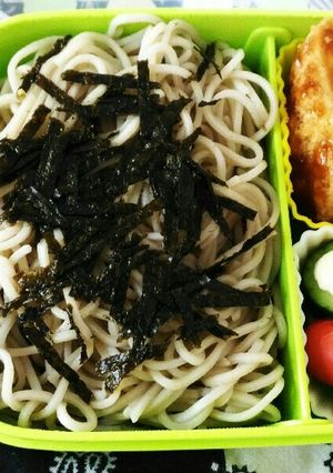 ざるそば弁当ヽ(*´∀｀)ノ-レシピのメイン写真