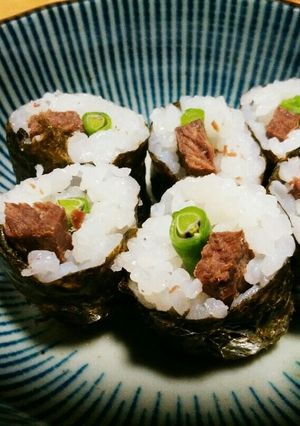 犬ご飯 エミューの細巻き-レシピのメイン写真