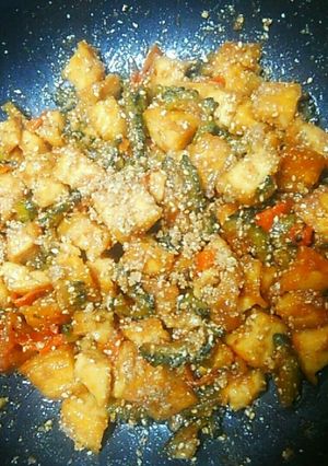 苦くない!?ゴーヤと厚揚げのごま味噌炒め-レシピのメイン写真