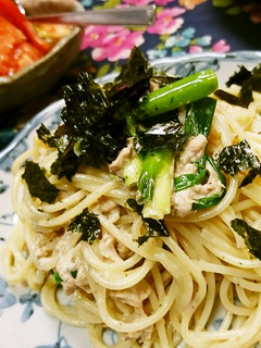 和風ツナマヨパスタ-レシピのメイン写真