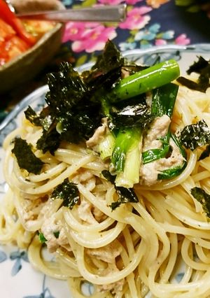 和風ツナマヨパスタ-レシピのメイン写真