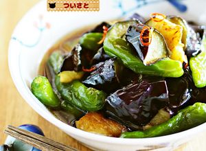 野菜の揚げびたし(白だし＆牡蛎醤油)-レシピのメイン写真