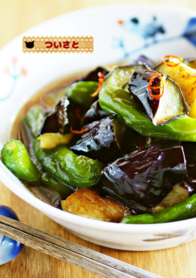 野菜の揚げびたし(白だし＆牡蛎醤油)-レシピのメイン写真