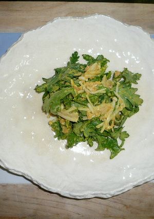 春菊サラダ☆カレーパウダー☆-レシピのメイン写真