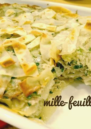 包まず簡単♪餃子 ミルフィーユ仕立て-レシピのメイン写真