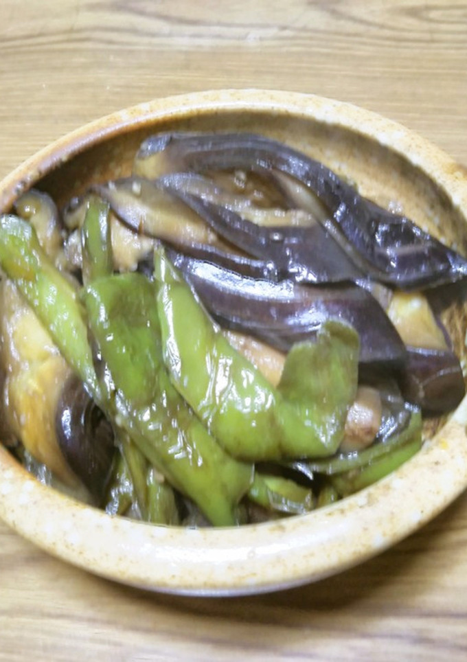 【京都丹波】なすと万願寺とうがらしの煮物-レシピのメイン写真