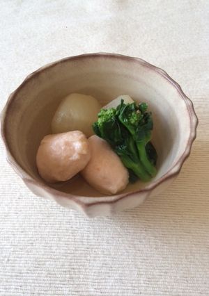 業務用介護食　えび入りだんごの含め煮-レシピのメイン写真