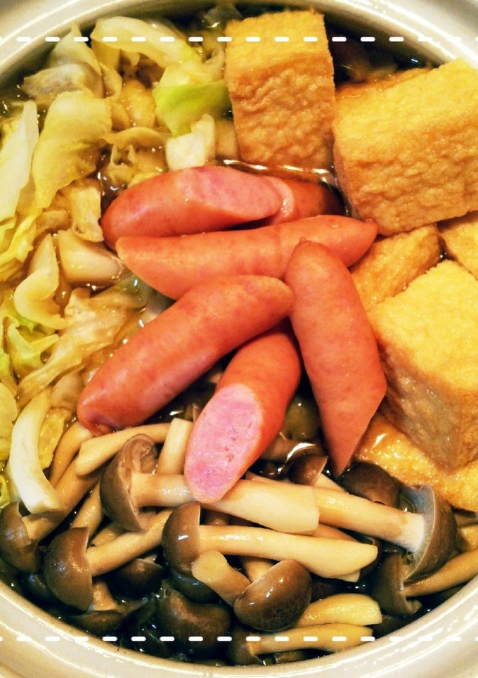 土鍋で簡単！きゃべつと厚揚げの煮物-レシピのメイン写真