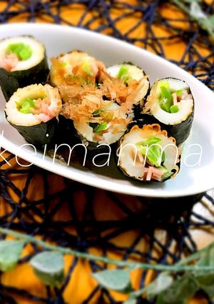 ピーマンin竹輪の海苔巻き-レシピのメイン写真