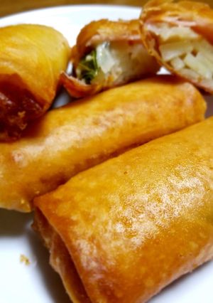 【京都丹波】じゃがいもとバジルの春巻き-レシピのメイン写真