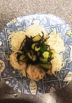ズボラさんの素麺-レシピのメイン写真