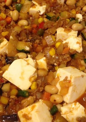 彩り麻婆豆腐-レシピのメイン写真