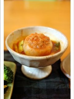 カブの肉詰めケチャップ煮-レシピのメイン写真