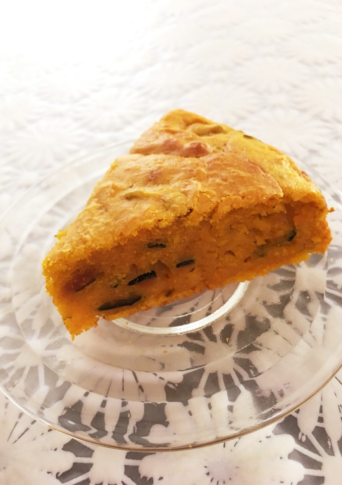 簡単☆皮ごとかぼちゃたっぷりケーキ-レシピのメイン写真