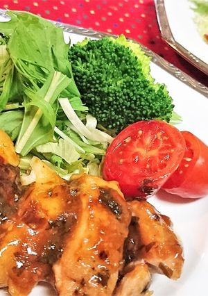ご飯おかわり～！【鶏肉の梅しそ味噌焼き】-レシピのメイン写真