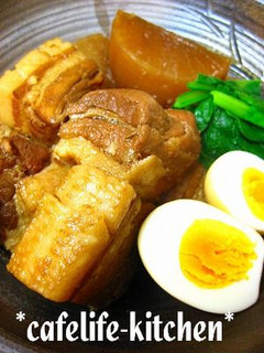 保温鍋DEやわらか~豚の角煮~-レシピのメイン写真
