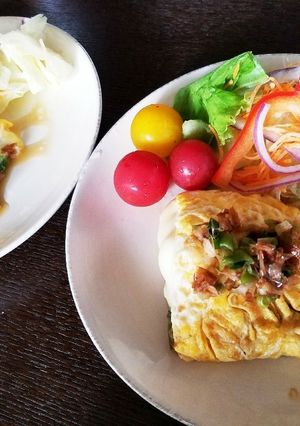 和風チーズオムレツ-レシピのメイン写真