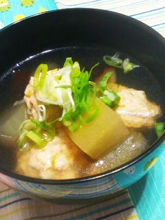 冬瓜汁☆鶏だんご入り-レシピのメイン写真