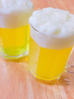 ビール風ゼリー-レシピのメイン写真