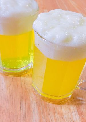 ビール風ゼリー-レシピのメイン写真
