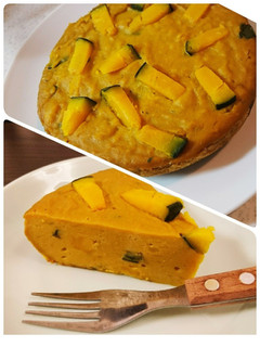 炊飯器でかぼちゃケーキ-レシピのメイン写真