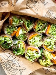 ミモレットチーズと生ハムの生春巻き*簡単-レシピのメイン写真