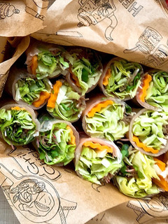 ミモレットチーズと生ハムの生春巻き*簡単-レシピのメイン写真