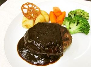 れんこんパウダー入りハンバーグ☆-レシピのメイン写真