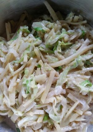 ゴマしゃぶのタレで残り野菜のサラダ-レシピのメイン写真