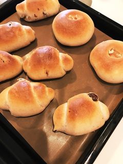 全粒粉入り☆もちふわ豆乳レーズンロール-レシピのメイン写真