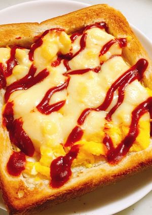 チーズ・エッグトースト〜のっけシリーズ〜-レシピのメイン写真