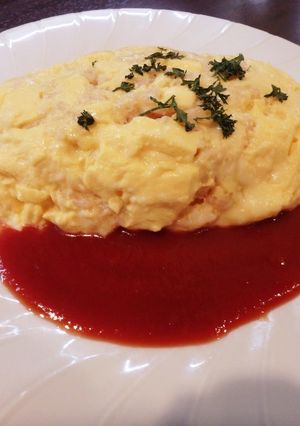 手軽な明太子オムライス-レシピのメイン写真