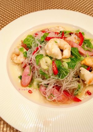 簡単!☆ 本格タイ料理☆ヤムウンセン-レシピのメイン写真
