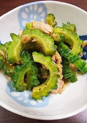 １番美味しい１番簡単ゴーヤとツナの和え物-レシピのメイン写真
